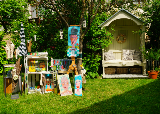 Kunst und Kultur in Gärten
